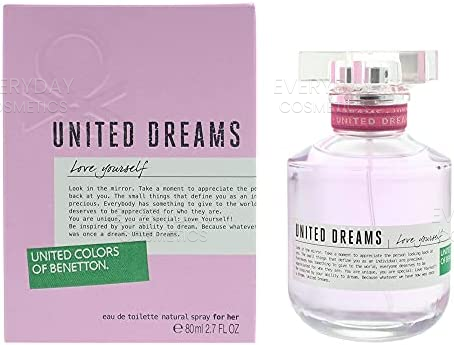 Benetton United Dreams Love Yourself Eau de Toilette 80ml Spray