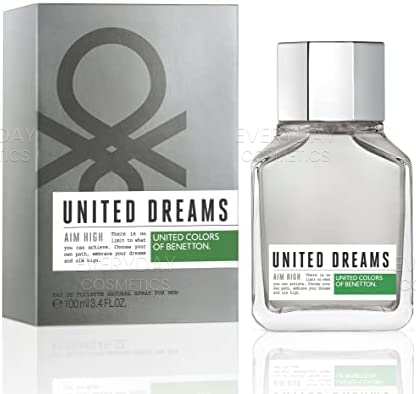 Benetton United Dreams Men Aim High Eau de Toilette 100ml Spray