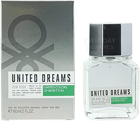 Benetton United Dreams Men Aim High Eau de Toilette 60ml Spray