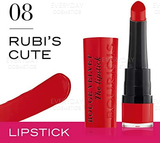 Bourjois Rouge Velvet Lipstick 2.4g - 08 Rubi's Cute