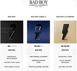 Carolina Herrera Bad Boy Cobalt Eau de Parfum 100ml Spray