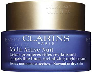 Clarins Multi-Active Nuit Revitalizing Night Cream 50ml - Normal to Dry Skin