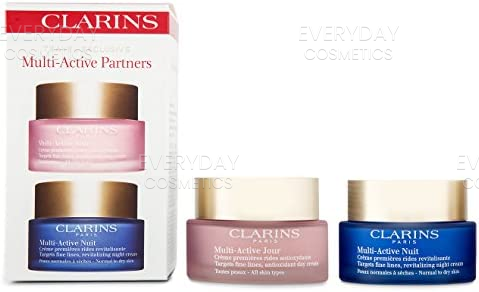 Clarins Multi Active Partners Gift Set 50ml Day Cream +50ml Night Cream