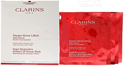 Clarins Super Restorative Instant Lift Serum-Mask 5 x Sheet Masks