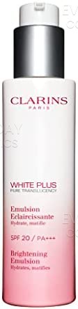 Clarins White Plus Pure Translucency Brightening Emulsion SPF20 75ml