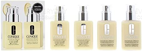 Clinique Dramatically Different Gift Set 2 x 125ml Moisturizing Lotion + 2 x 125ml Oil-Free Gel