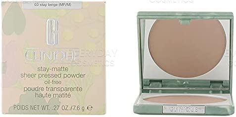 Clinique Stay-Matte Sheer Pressed Powder 7.6g - Stay Beige