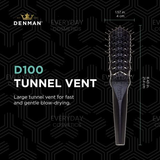 Denman Tunnel Vent Brush D100