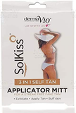 Derma V10 3 in 1 Self Tan Applicator Mitt 1g