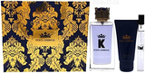 Dolce & Gabbana K Gift Set 100ml EDT + 10ml EDT + 50ml Shower Gel