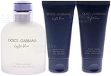 Dolce & Gabbana Light Blue Pour Homme Gift Set 125ml EDT + 50ml Aftershave Balm + 50ml Shower Gel