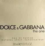 Dolce & Gabbana The One Eau de Parfum 30ml Spray