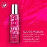 Elle Rouge Passion Fragrance Mist 250ml Spray