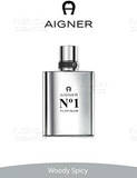 Etienne Aigner Aigner No 1 Platinum Eau de Toilette 100ml