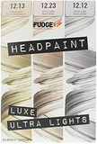 Fudge Professional Headpaint High Lift Trio Kit 60ml 12.13 Ultra Light Cool Champagne + 60ml 12.23 Ultra Light Rose Gold + 60ml 12.12 Ultra Light Pearl Violet