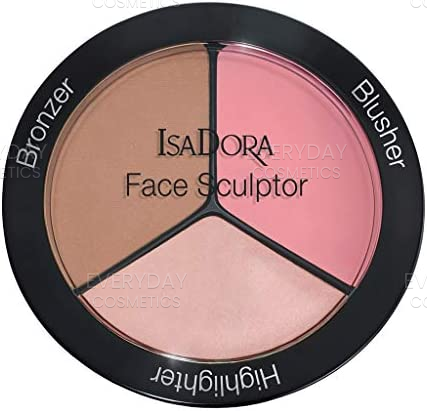 IsaDora Sculptor Face Palette 18g - 02 Cool Pink