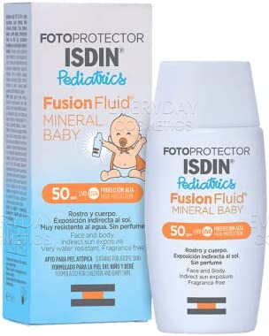 ISDIN Fotoprotector Pediatrics Fusion Fluid Mineral Baby SPF 50+ 50ml