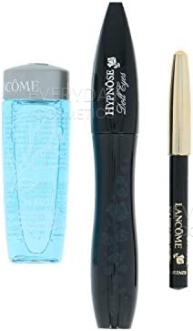 Lancome Hypnose Doll Eyes Gift Set 6.5ml Hypnose Doll Eyes Mascara Black + 0.7g Mini Crayon Khol Black + 30ml Bi Facil Makeup Remover - Christmas Packaging