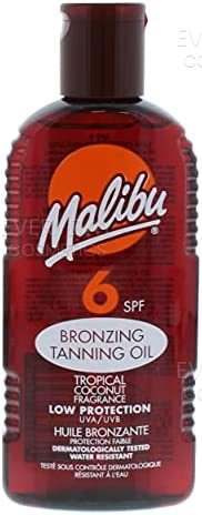 Malibu Bronzing Tanning Oil 200ml SPF6