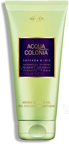 Mäurer & Wirtz 4711 Acqua Colonia Saffron & Iris Shower Gel 200ml