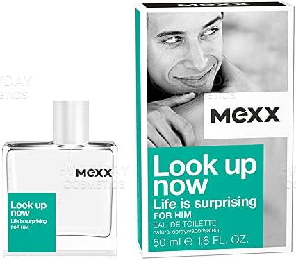 Mexx Look Up Now : Life Is Surprising for Him Eau de Toilette 50ml Spray