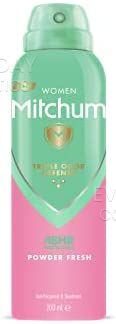 Mitchum Powder Fresh  Deodorant Spray 200ml