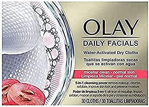 OLAY Daily Facials 5-in-1 Micellar Cleaning Wipes - 30 Wipes