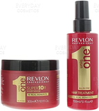 Revlon Uniq One Gift Box 2 Piece Gift Set 300ml Hair Mask + 150ml Hair Treatment