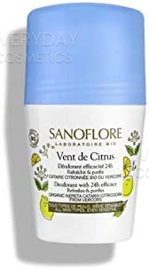 Sanoflore 24HR Citrus Fresh No Stain Deodorant Roll-On 50ml