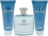 Sergio Tacchini Ocean's Club Gift Set 100ml EDT + 100ml Shower Gel + 100ml Aftershave Balm