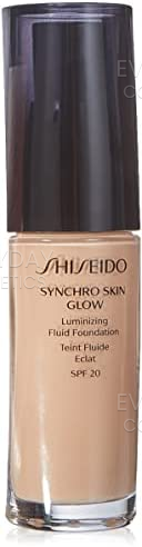 Shiseido Synchro Skin Glow Luminizing Fluid Foundation SPF20 30ml - 2 Rose