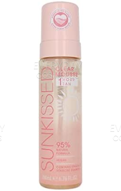 Sunkissed 1 Hour Tan Clear Mousse 200ml - Ocean Edition