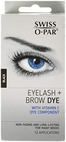 Swiss O Par Eyelash & Brow Dye Kit - Black