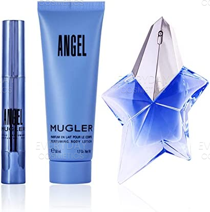 Thierry Mugler Angel Gift Set 25ml EDP + 50ml Body Lotion + 10ml EDP