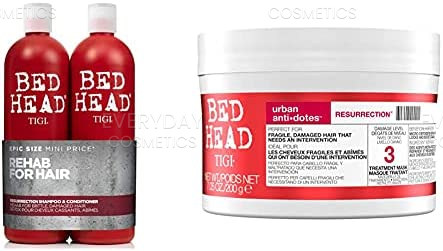 Tigi Duo Pack Bed Head Urban Antidotes Resurrection 750ml Shampoo + 750ml Conditioner