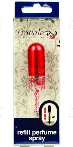 Travalo Pure Essential Refillable Perfume Spray 5ml - Red