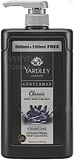 Yardley Gentleman Classic Charcoal Antibacterial Body Wash 650ml
